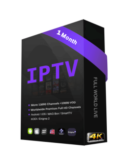 IPTV SUBSCRIPTION 1 MONTH WITHOUT VOD