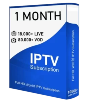 IPTV SUBSCRIPTION 1 MONTH FULL PACKAGE
