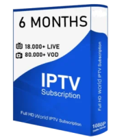 IPTV SUBSCRIPTION 6 MONTHS FULL PACKAGE
